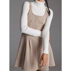 Maeve by Anthropologie Jacquard Mini Dress Size XS, EUC, has pockets!